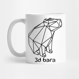 3D CAPYBARA FUTURE ROBOT SWAGORADE Mug